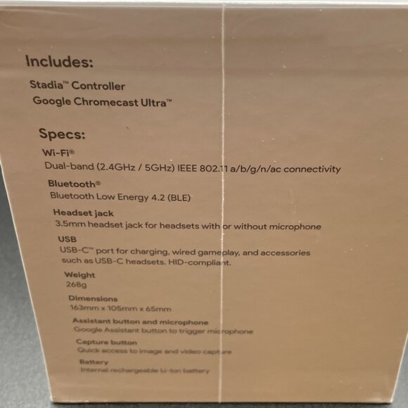 NWT Google Stadia Premiere Edition Controller - Picture 4 of 6